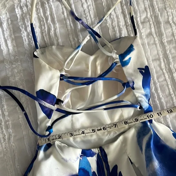 B Darlin abstract floral ball gown (prom, formal dress, maxi dress, wedd attire) - Picture 7 of 12